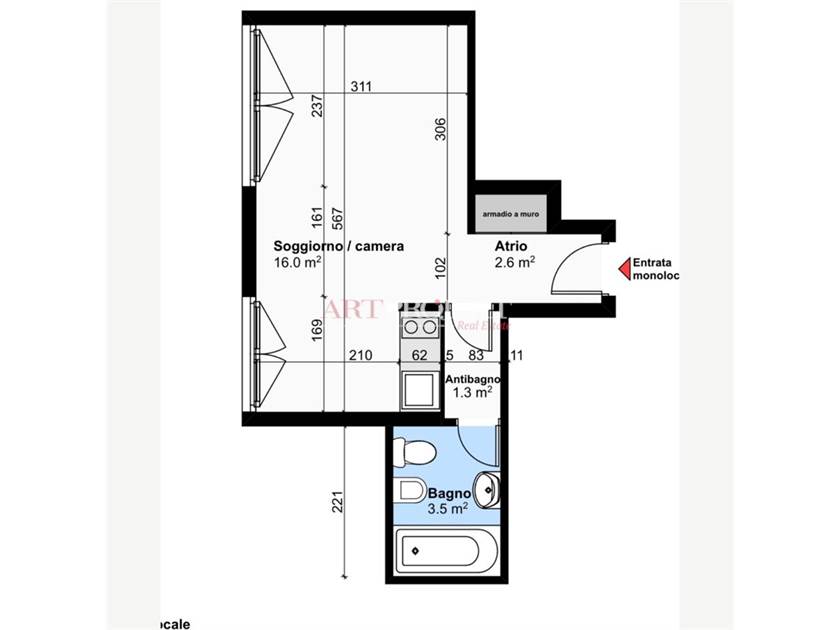 Chiasso – Income-generating residential building with strong investment potential / ArtProjekt SA