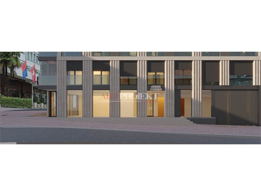 Zu vermieten: zwei neue Geschäftsräume – 7 raumhohe Schaufenster – hohe Sichtbarkeit / ArtProjekt SA