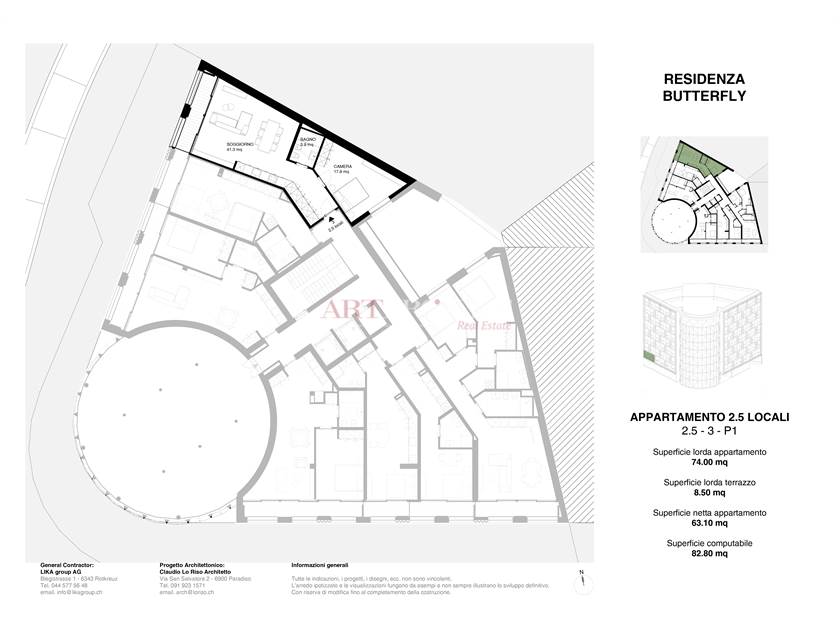 Residenza Butterfly: Comfort Moderno e Sostenibili / ArtProjekt SA