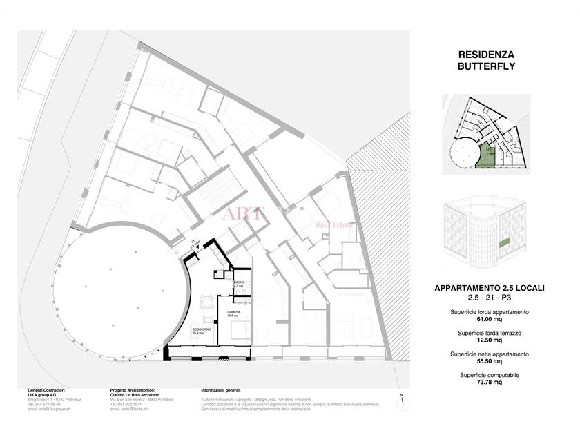 Residenza Butterfly: Moderner und Nachhaltiger Kom / ArtProjekt SA