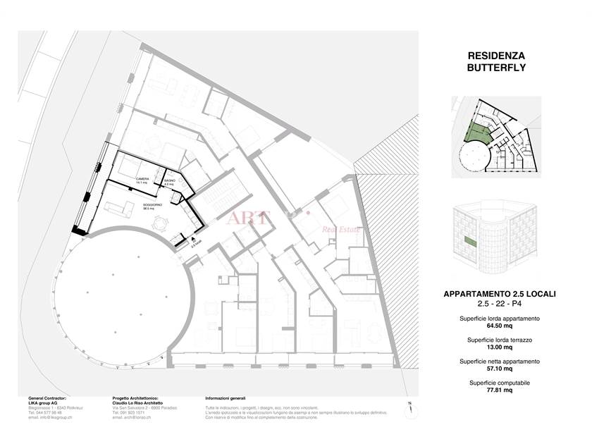 Residenza Butterfly: Moderner und Nachhaltiger Kom / ArtProjekt SA