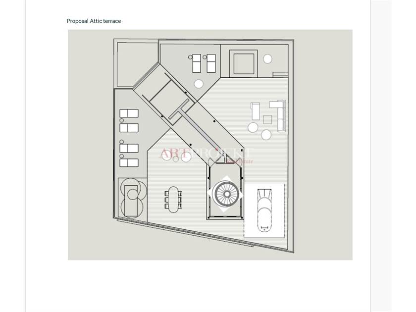 Exklusives Luxus-Penthouse im Green Corner – Paradiso, Lugano / ArtProjekt SA