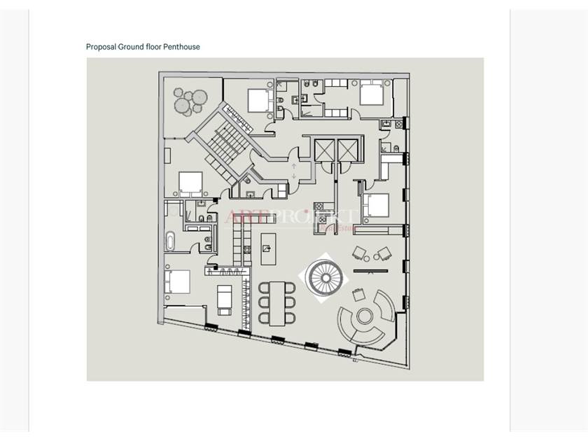 Exklusives Luxus-Penthouse im Green Corner – Paradiso, Lugano / ArtProjekt SA